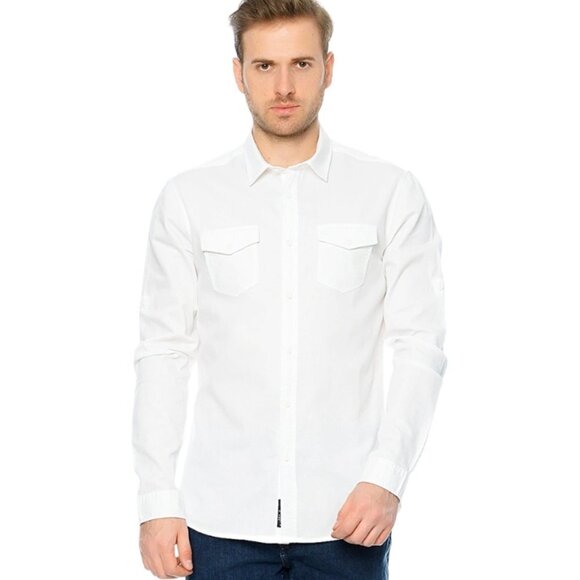 Mavi Slim Button Down Shirt - Picture 1 of 8